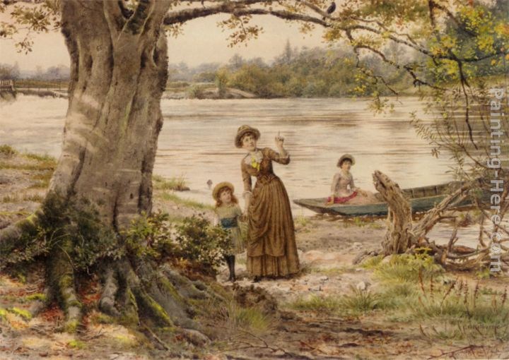 George Goodwin Kilburne The Black Bird